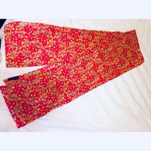 Lands’ End Floral Scarf 🧣